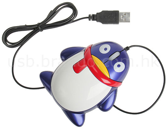 USB Penguin Optical Mouse