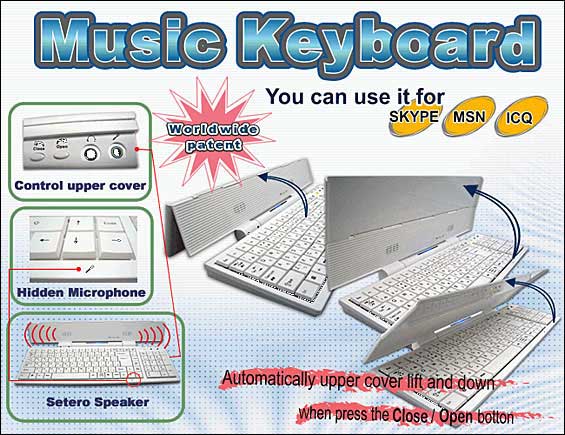 Sondyo Stereo Keyboard STK-1228