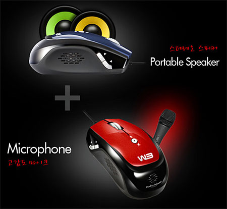 W3 IGM-7000 Audio Mouse