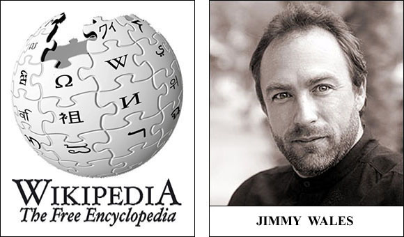 Wikipedia + Jimmy Wales