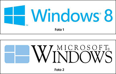 Логотипы Windows 8 и Windows 1